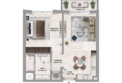 1 bedroom apartment